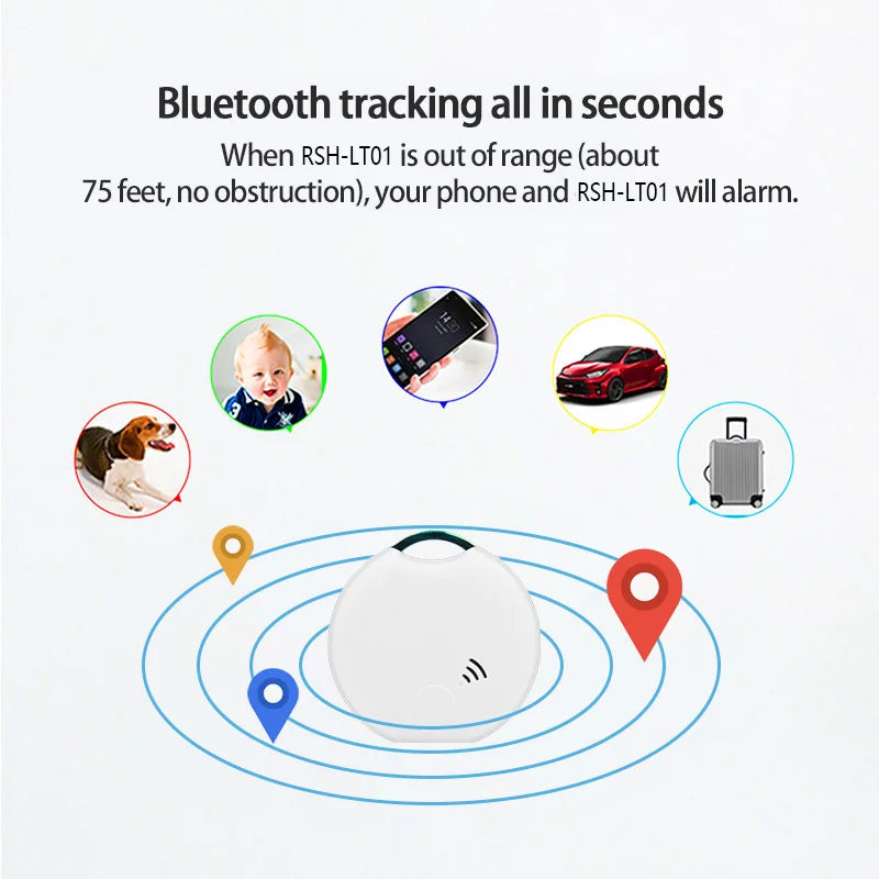 Tuya Bluetooth Smart Tag Anti-lost device Smart tracker Two-way Search Android IOS key Tracker Item locator work with Smart Llfe