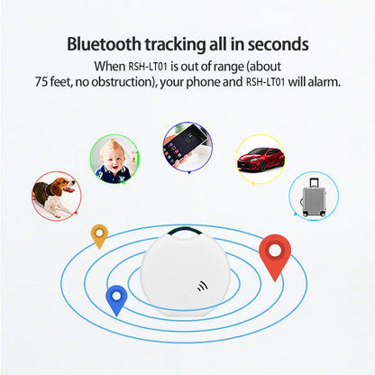 Tuya Bluetooth Smart Tag Anti-lost device Smart tracker Two-way Search Android IOS key Tracker Item locator work with Smart Llfe