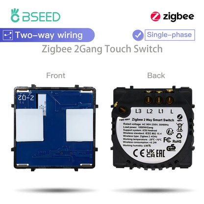 BSEED ZigBee Smart Switch 1/2/3 Gang
