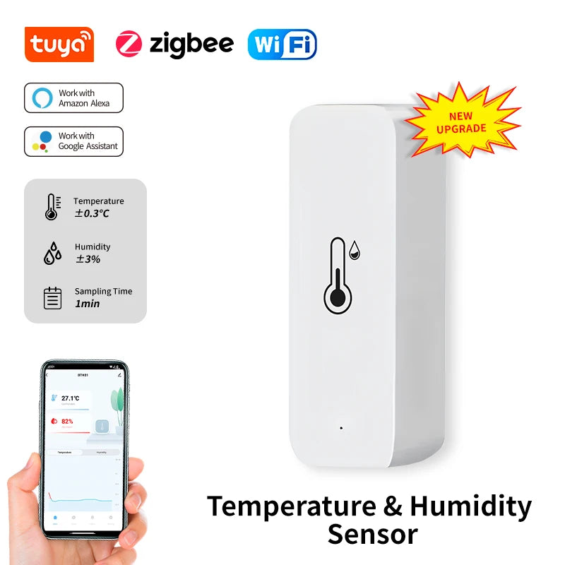 WiFi/ZigBee Temperature Humidity Sensor