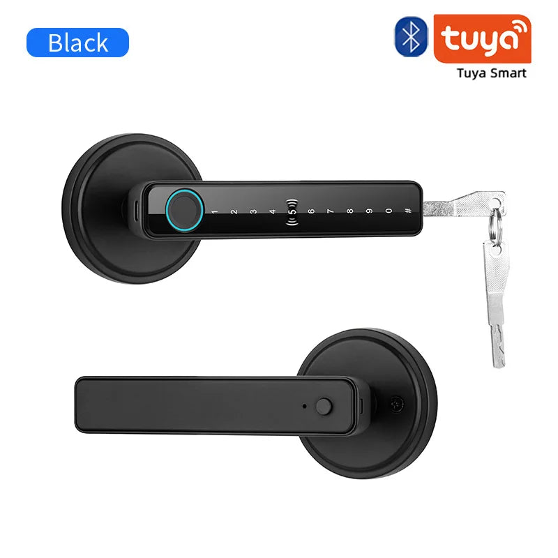 Fingerprint Key Card Door Lock