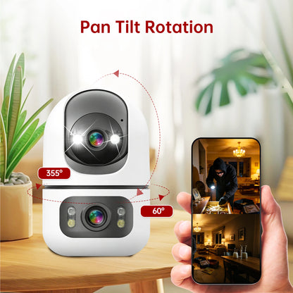 Tuya 5G WiFi Dual Lens Camera 8MP