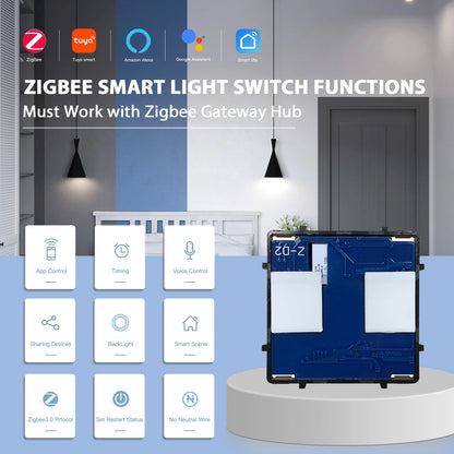 BSEED ZigBee Smart Switch 1/2/3 Gang