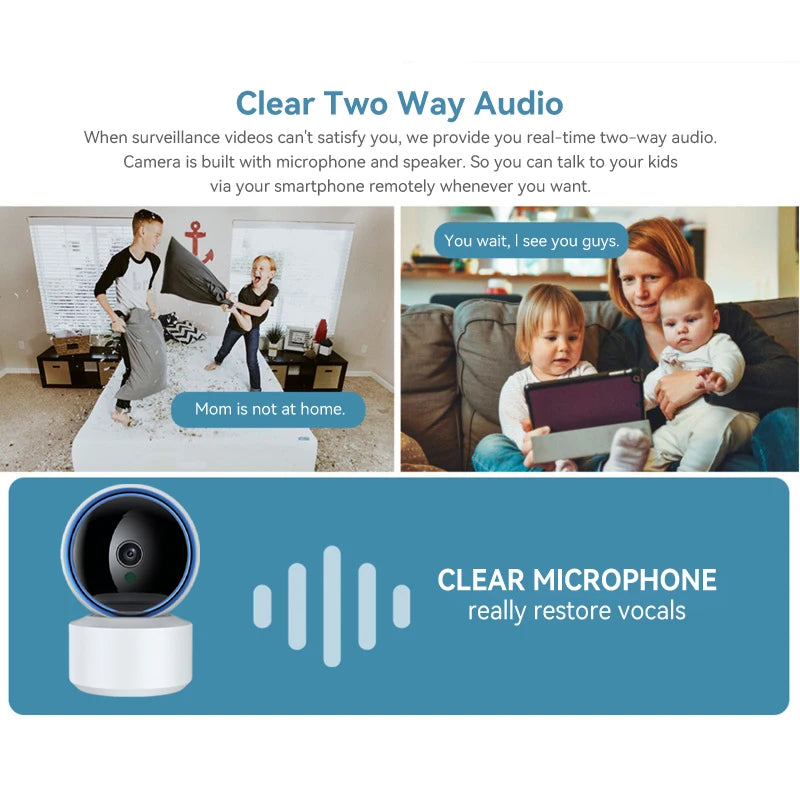 Tuya 5MP IP Camera Baby Monitor