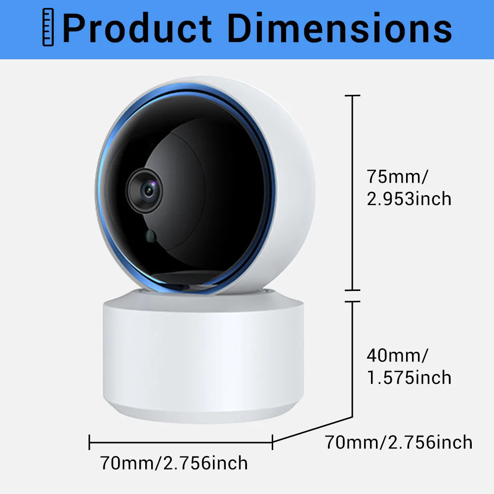Tuya 5MP IP Camera Baby Monitor