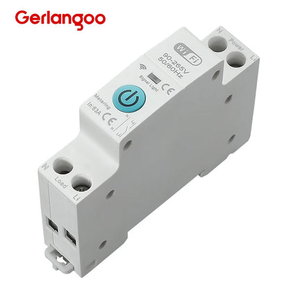 WiFi MCB 1P+N 63A Circuit Breaker