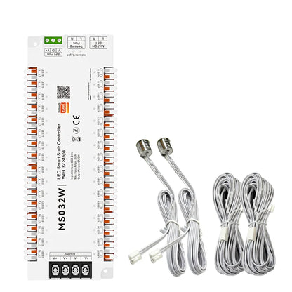 Bluetooth/WiFi/ZigBee Stairway LED Controller