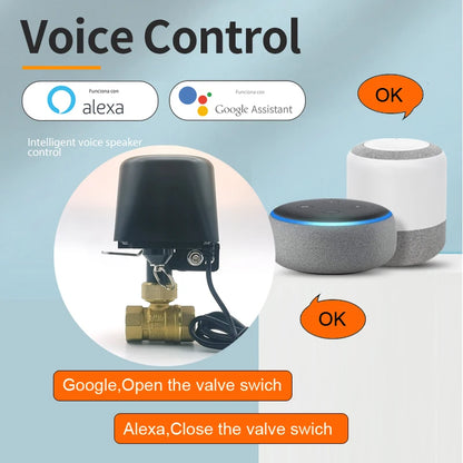 ZigBee WiFi Smart Water Valve
