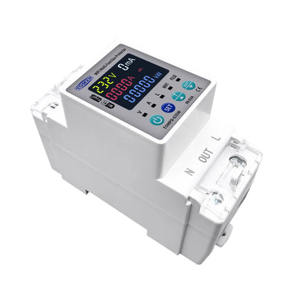 TOMZN WiFi Circuit Breaker 63A Kwh Meter