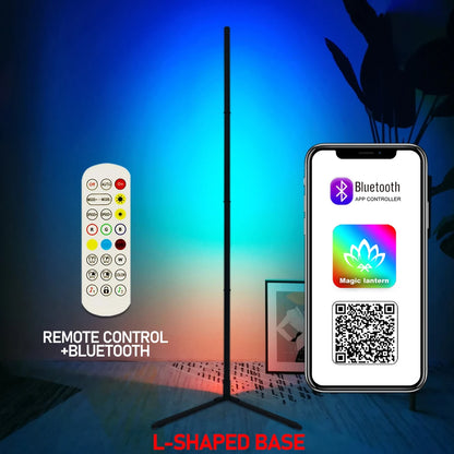 Smart Floor Lamp RGBIC 145/180CM