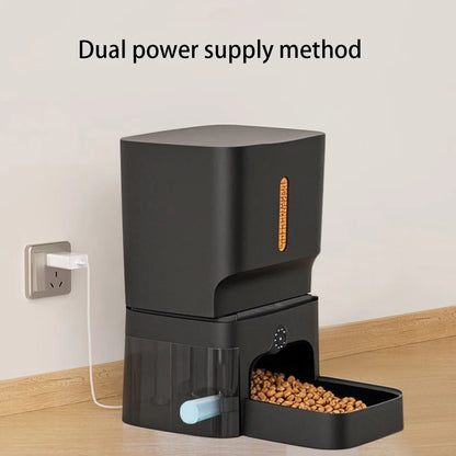 7L Large Capacity Automatic Cat Feeder With Camera Vedio WiFi Cat Food Dispenser Pet Smart Voice Auto Feeder For Cats Dogs Bowl