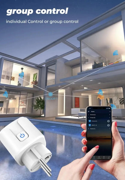 Tuya ZigBee Smart Plug 20A EU
