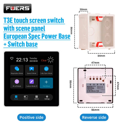 FUERS Smart Control Panel Switch 3CH