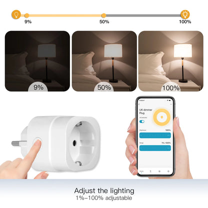 Tuya WiFi Dimming Plug Multi-function
