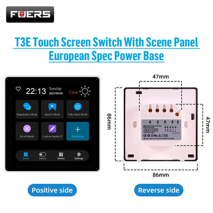 FUERS Smart Control Panel Switch 3CH
