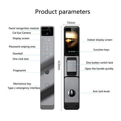 Tuya Smart Door Lock with Camera