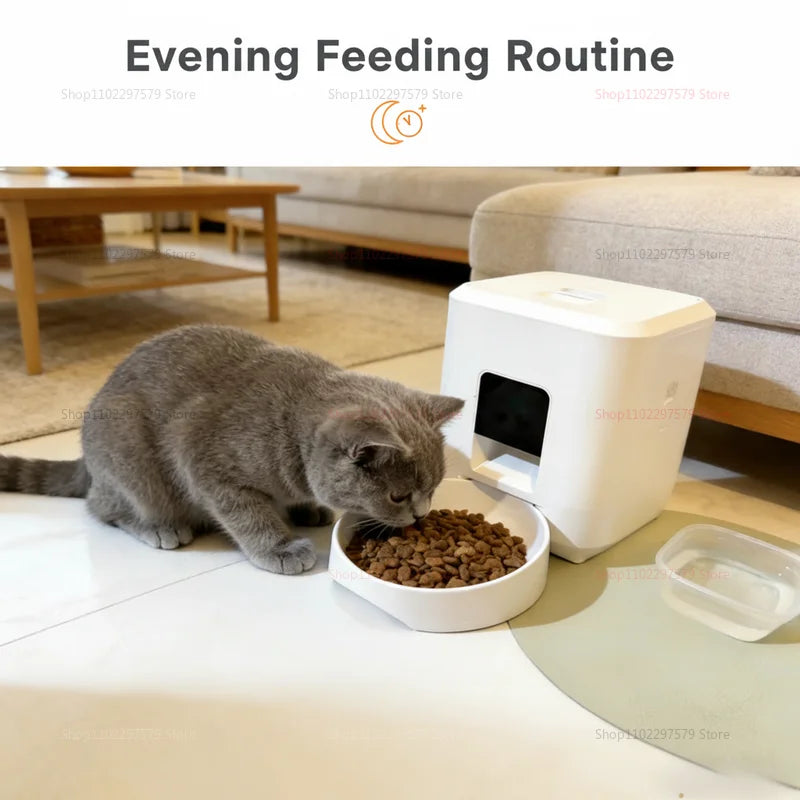 2L WiFi Smart Pet Feeder Automatic Cats and Dogs Food Dispenser Remote App Control Regular Feeding for Pets Cat Accessrioes