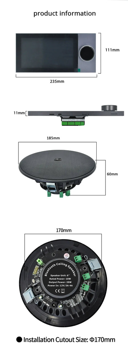 Tuya Wall Sound Amplifier Theater
