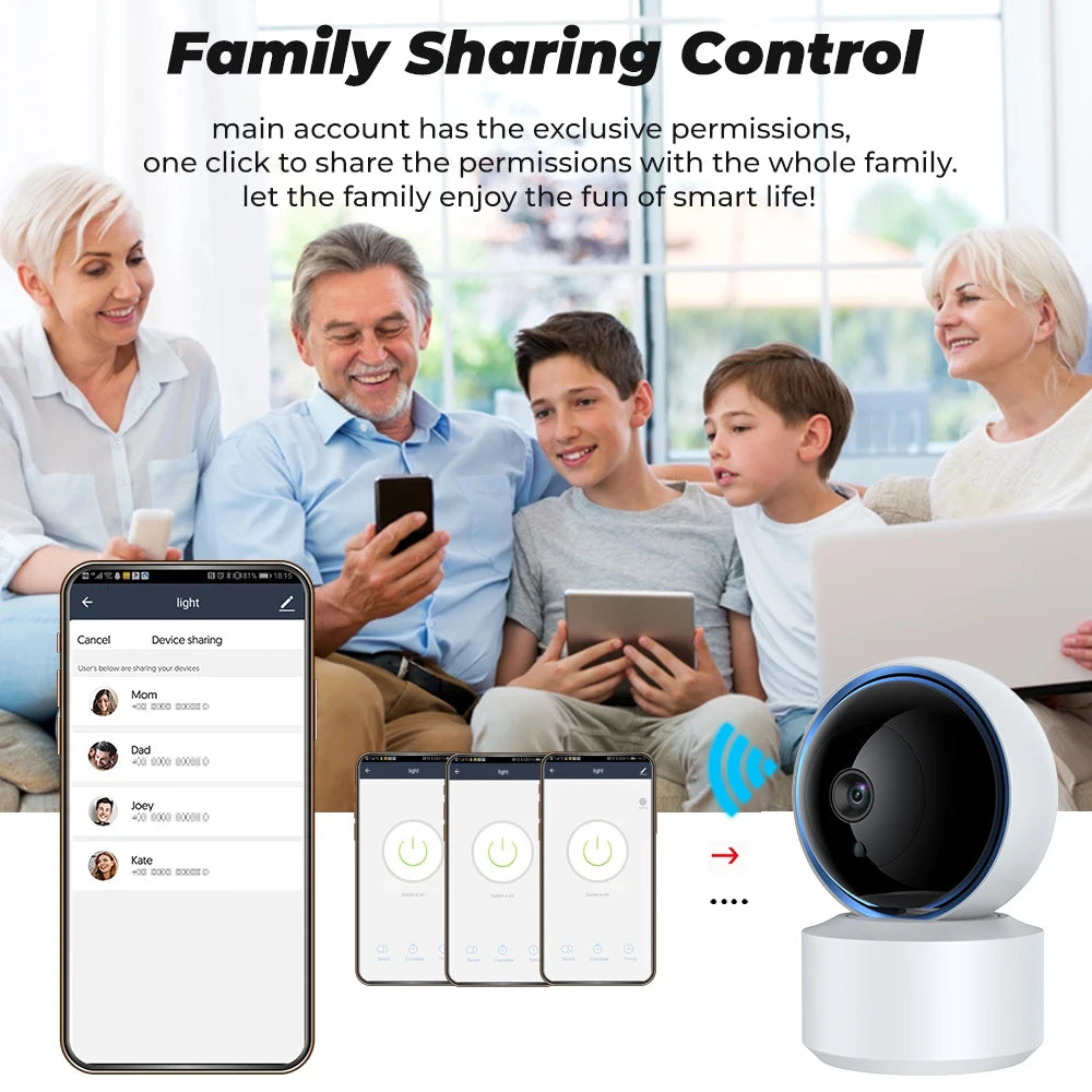Tuya 5MP IP Camera Baby Monitor