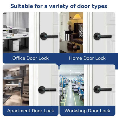 Fingerprint Key Card Door Lock