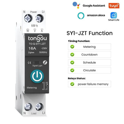 ZigBee DIN Rail Circuit Breaker 63A