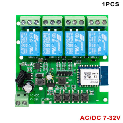 4CH WiFi/RF Relay Switch Module
