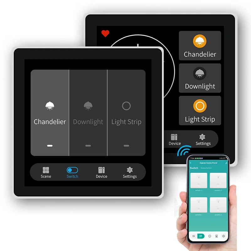 FUERS Smart Control Panel Switch 3CH