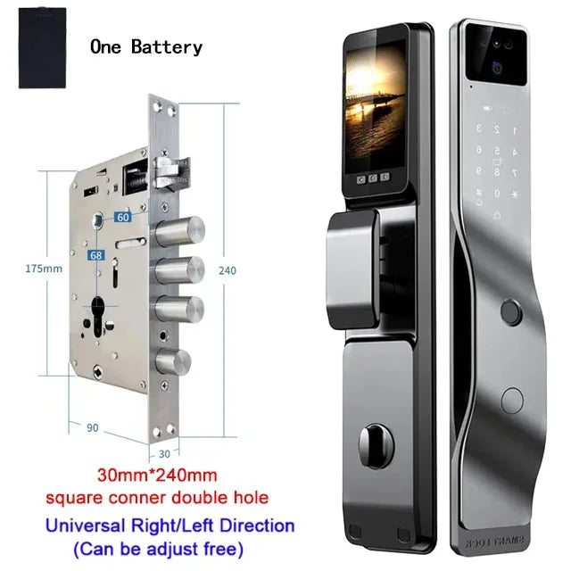 Tuya Smart Door Lock with Camera