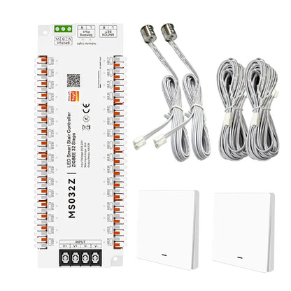 Bluetooth/WiFi/ZigBee Stairway LED Controller