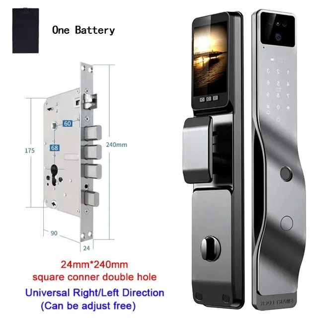 Tuya Smart Door Lock with Camera