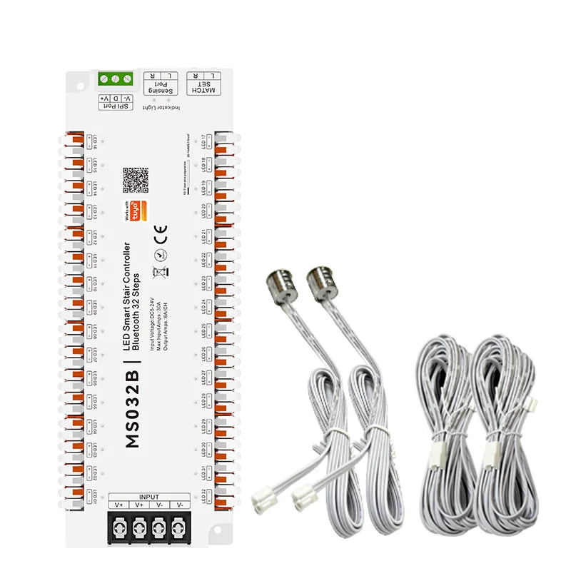 Bluetooth/WiFi/ZigBee Stairway LED Controller