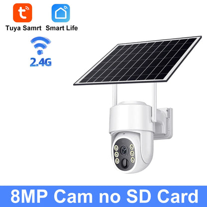 8MP Solar WiFi Camera Outdoor