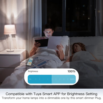 Tuya WiFi Dimming Plug Multi-function