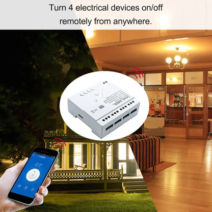 4CH WiFi/RF Relay Switch Module