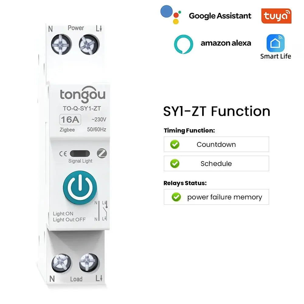 ZigBee DIN Rail Circuit Breaker 63A