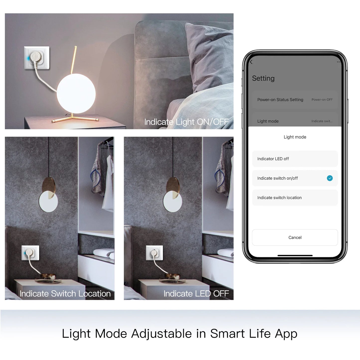 Tuya WiFi Dimming Plug Multi-function