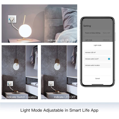 Tuya WiFi Dimming Plug Multi-function