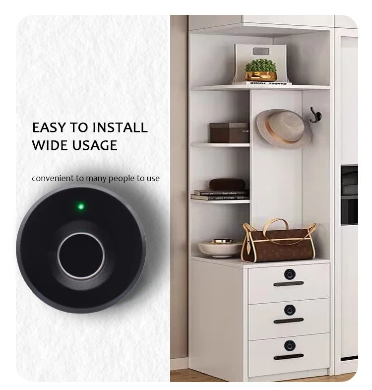 Smart Fingerprint Cabinet Lock