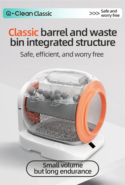 Automatic Electric Cat Litter Box TUYA APP Control Self-Cleaning Safety Protection Smart Cat Toilet Self Cleaning Cat Litter Box