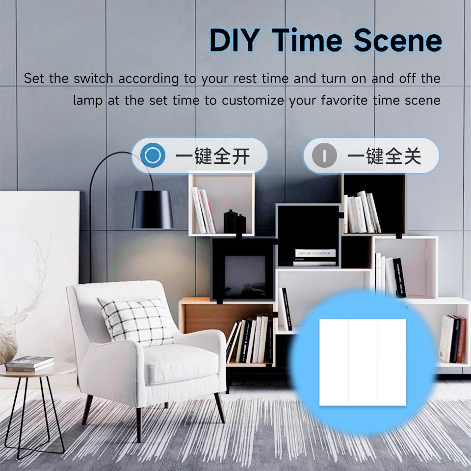Tuya ZigBee 6-Gang Scene Switch