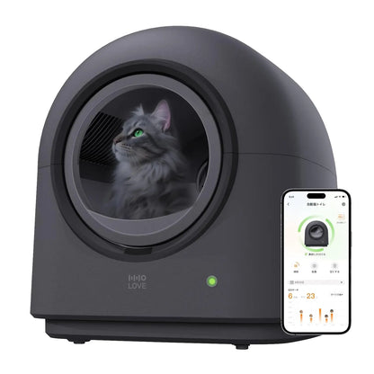 TYPro Self Cleaning Cat Litter Box Automatic Hands-Free Smart Robot self Cleaning Cat Litter Box for Multiple Cats, Customized