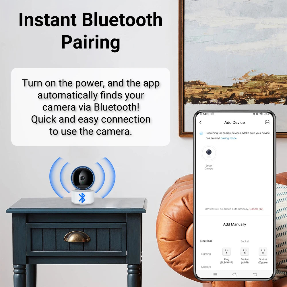 Tuya 5MP IP Camera Baby Monitor