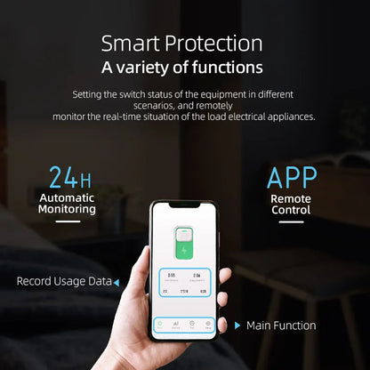 WiFi Circuit Breaker 16A Energy Meter