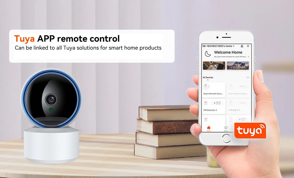 Tuya 5MP IP Camera Baby Monitor