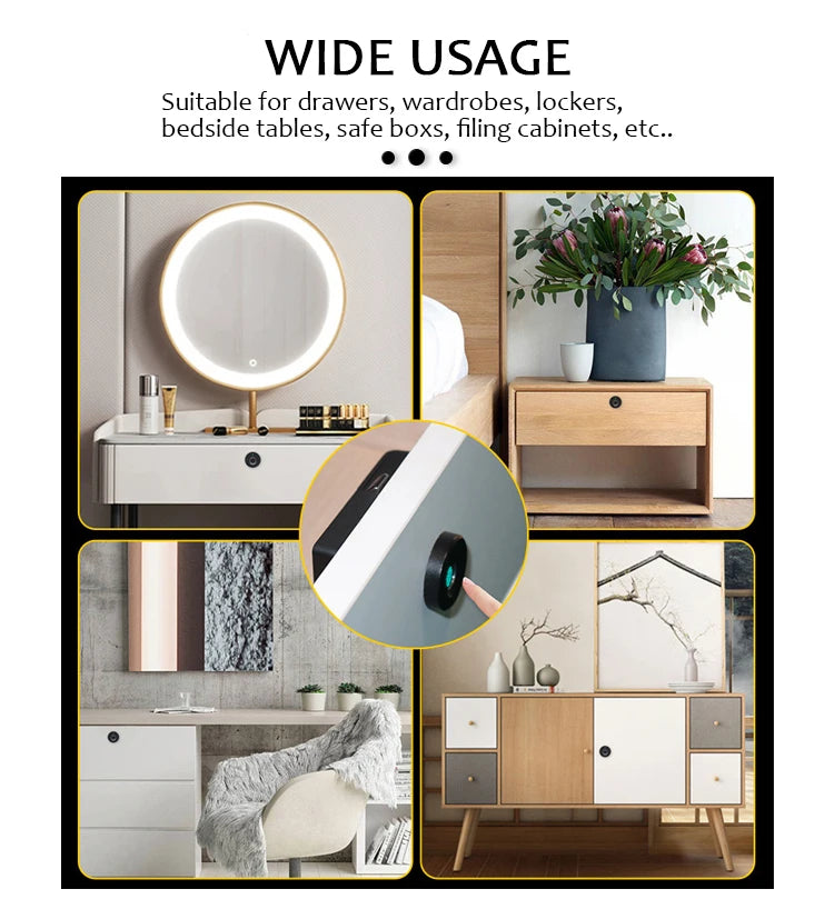 Smart Fingerprint Cabinet Lock