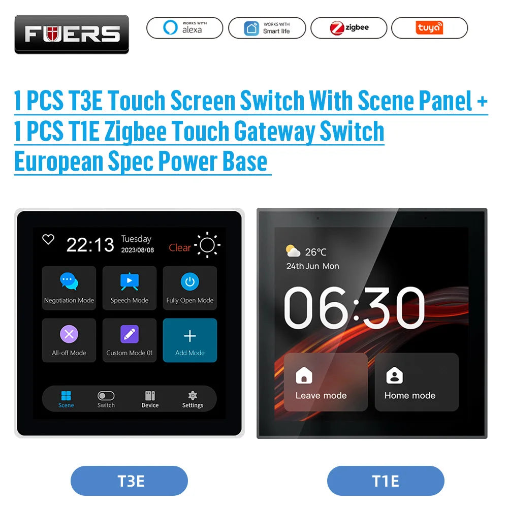 FUERS Smart Control Panel Switch 3CH
