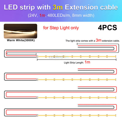 Smart Stair Light Controller SPI RGB