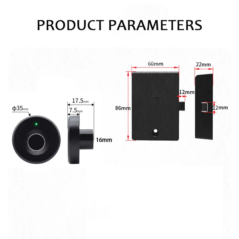 Smart Fingerprint Cabinet Lock