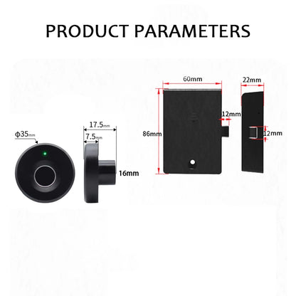 Smart Fingerprint Cabinet Lock
