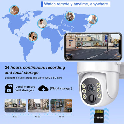 8MP Solar WiFi Camera Outdoor